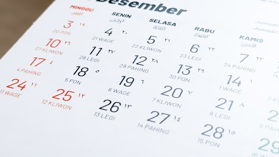 Time blocking calendar