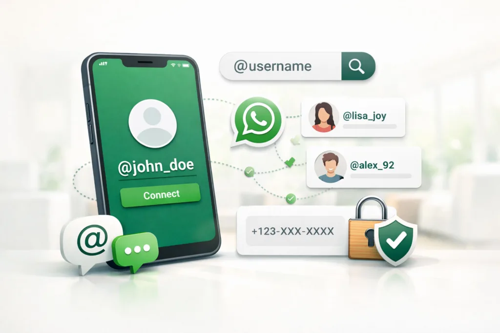 WhatsApp’s New Username Feature: Connect Without Sharing Phone Numbers