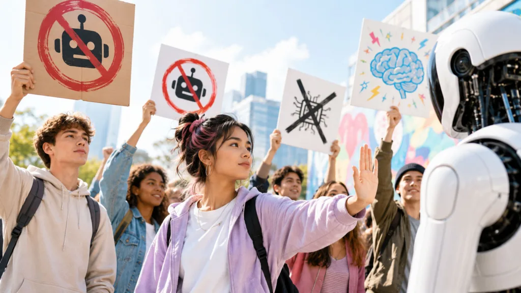 The Gen Z Rebellion Against AI: An Incredible Shift