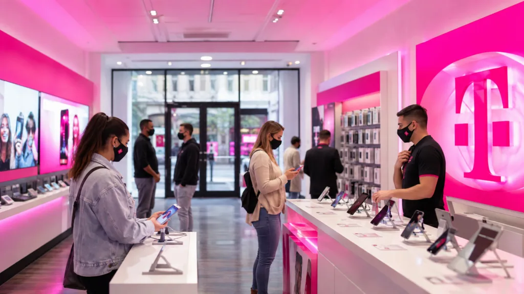 T-Mobile’s New Store Rule: Customers Must Wear Masks